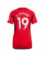 Manchester United Raphael Varane #19 Replika Hemmakläder Dam 2023-24 Kortärmad